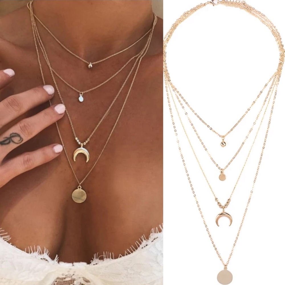 🦋 NEW‼️ MULTI LAYER NECKLACE BRAND NEW